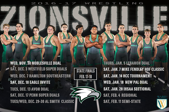 2016 ZCHS Wrestling Team